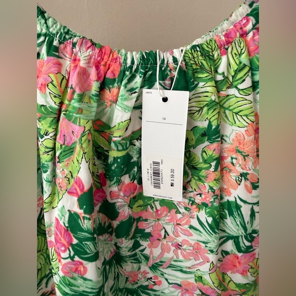 Janie and Jack Floral Midi Dress nwt sz14 - Picture 3 of 7